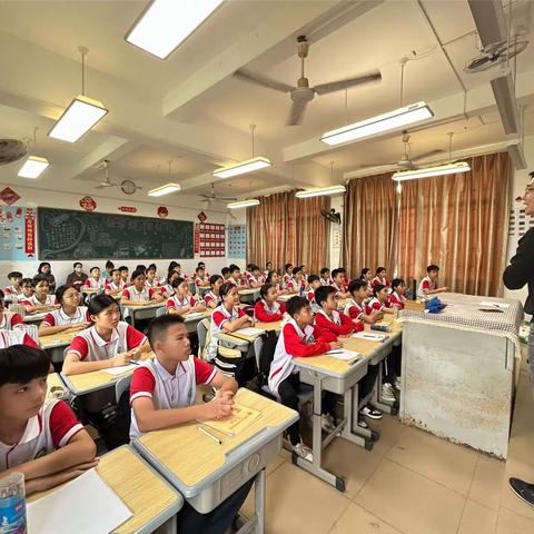 2023—2024学年度第二学期陵水县南平学校体艺组教研活动——周琅琅老师七（4）班美术展示课