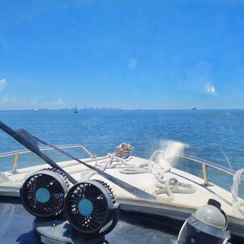 海口市农业农村局中国渔政46021艇海上开展伏季休渔期巡查工作