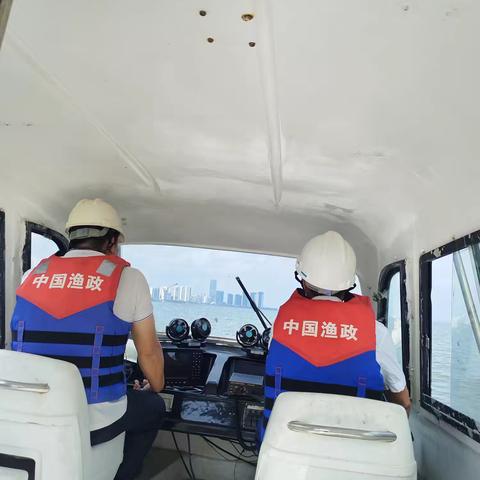 海口市农业农村局中国渔政46021艇开展伏季休渔期巡查工作