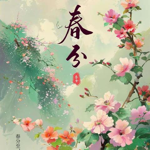 春分至.春意暖—朱阳镇中心幼儿园二十四节气