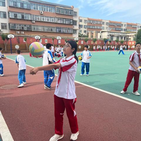 阳光体育，快乐排球🏐️ 泰山博文中学排球社团