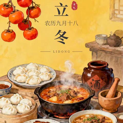 立冬至，寒风起——中四班立冬主题活动