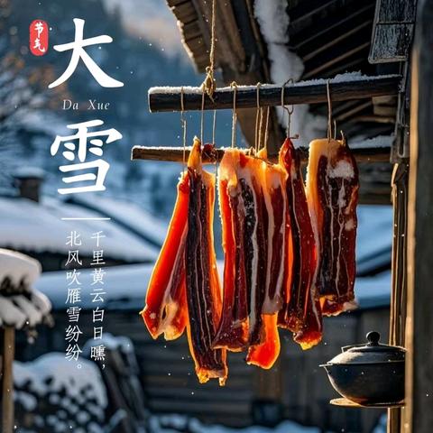 大雪至，暖食暖心——中四班大雪主题活动