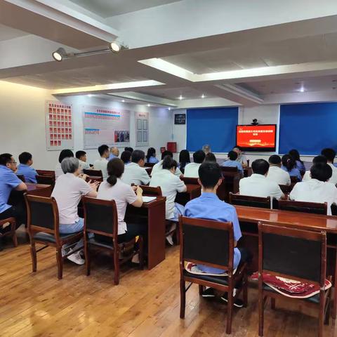 段长娄胜清到信号中修车间开展高质量发展战略主题宣讲