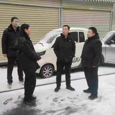 鲁山县城市管理局以“雪”为令战严寒