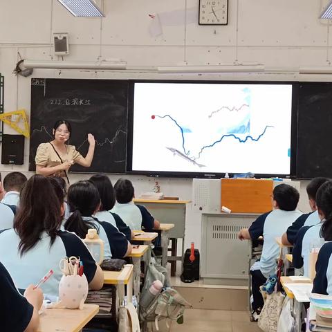 海口市琼山中学2023-2024学年度第一学期第10周地理科组师徒汇报课教研活动