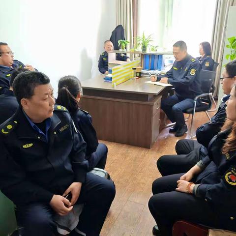 四中队严管示范街近期工作进展纪实