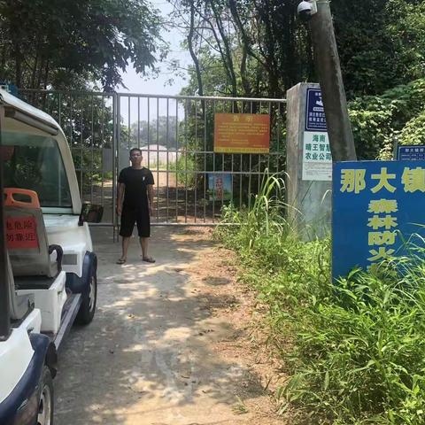 那恁村委会5月22日开展森林防火工作情况