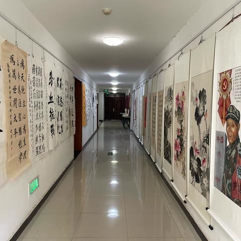 五里店街道“五里齐放”文体活动之“五里领航，墨润风华”和乐19号院社区书画摄影展活动