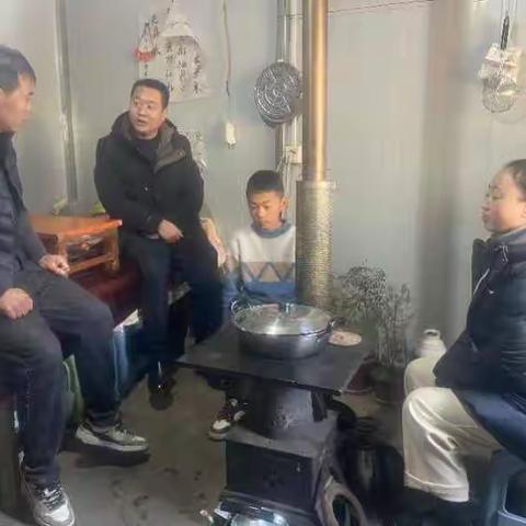 安全相伴，快乐寒假                岷县禾驮学区安全工作大走访简讯