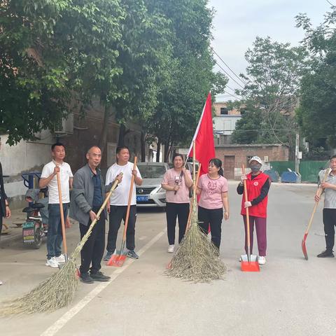 白营社区全面开展环境提升综合整治