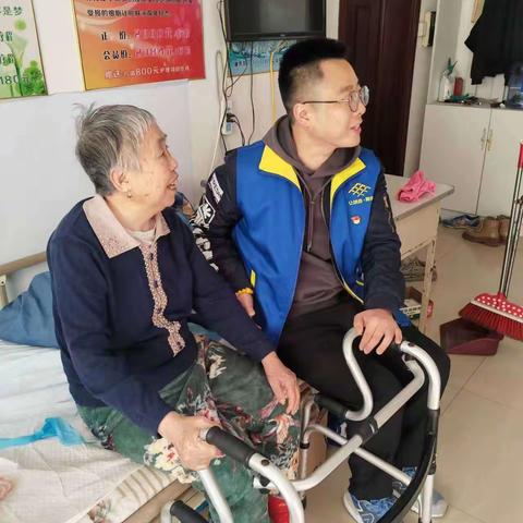 银河社区网格员走访托老所，关爱老人暖人心