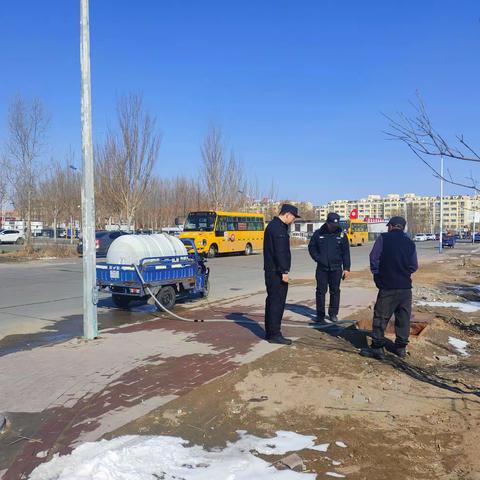 爱护消防设施人人有责，对盗用消防水的行为说“不”