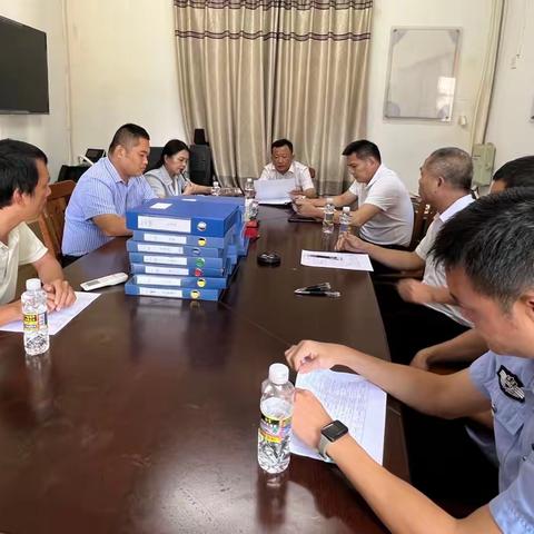 临高县副县长王凡到多文司法所调研指导社区矫正工作