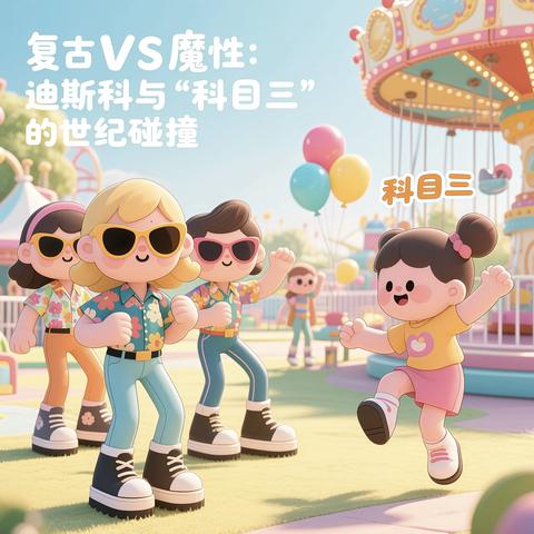 钟多幼儿园新希望分园中班课程故事 ‍复古vs魔性：迪斯科与“科目三”的世纪碰撞