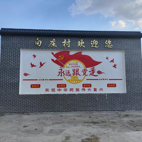 白庄振兴正当时  众人拾柴火焰高