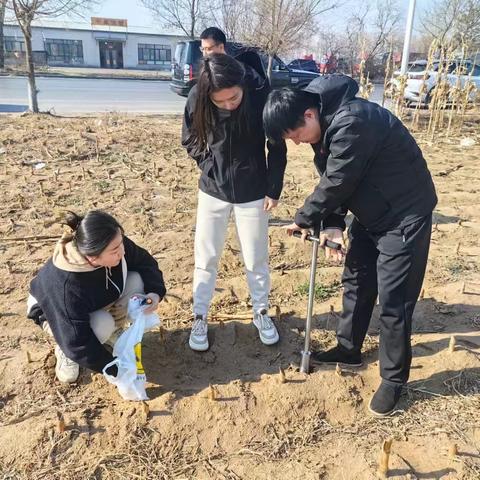 辽宁省农业科学院作物研究所薯类研究室主任于涛研究员带团队到铁西区新民屯镇土堡子村指导甘薯项目