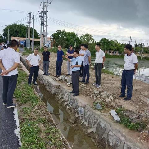 张裕辉副市长组织召开昌义盐田拦水坝现场协调会