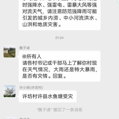 【蜀口村】汛情就是命令  排查就是责任 ——蜀口村扎实做好防汛抢险救灾，隐患排查工作