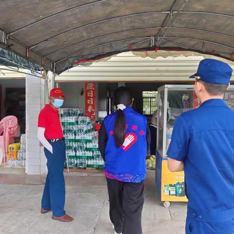 团提蒙乡委联合开展消防安全检查工作