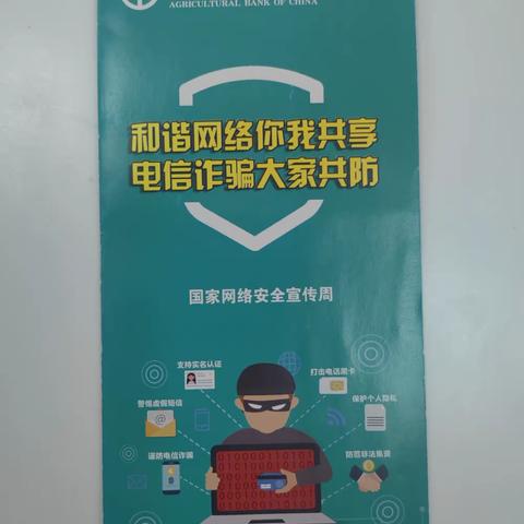 农行长岭支行巨宝分理处开展防范电信网络诈骗以及存款保险宣传活动