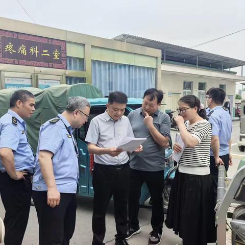 筑牢安全防线 规范院内管理-建安区市场监督管理局莅临苏桥镇中心卫生院督导检查