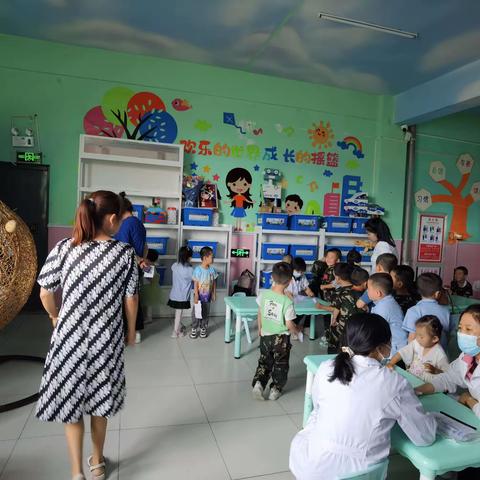 守护祖国的花朵，义诊走进幼儿园