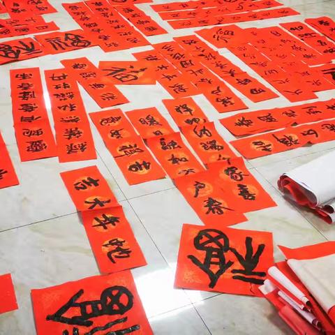 墨香盈春景，春联赞亚冬 ——黎明街道办事处金城社区春联创作主题活动成功举办