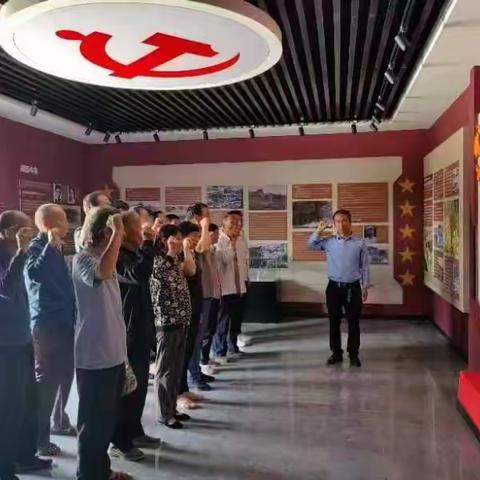 官庄镇各党支部多形式开展迎“七一”主题党日活动
