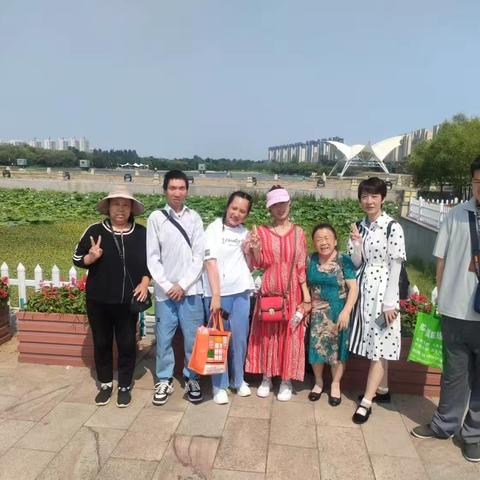 入伏前的月牙岛游玩活动