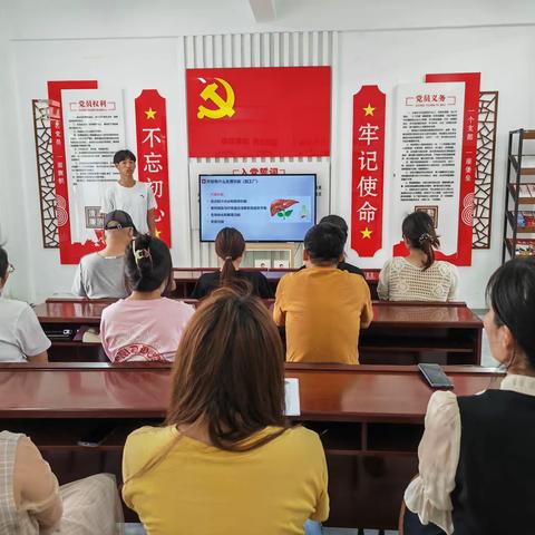 林机社区开展"肝性脑疾病"健康科普宣讲活动