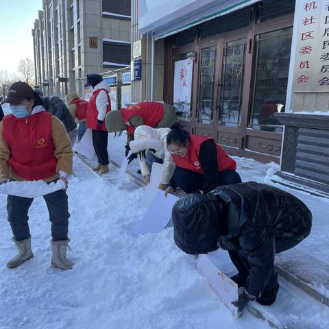志愿服务零距离 热血清雪暖人心