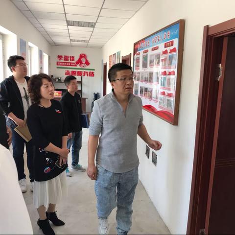 市退役军人事务服务中心指导检查组到下马塘街道退役军人服务站实地检查指导工作