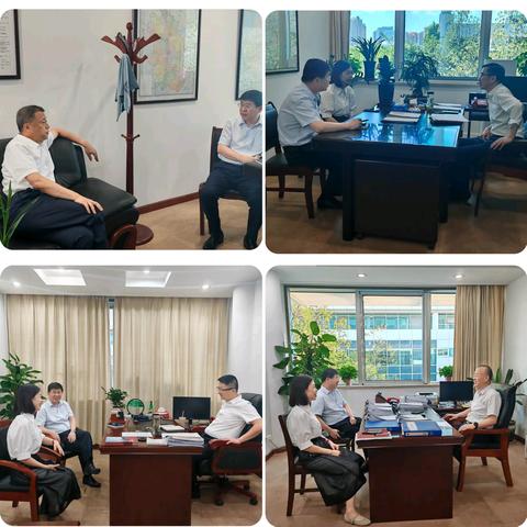 徐劲松书记赴各单位﻿拜访交流