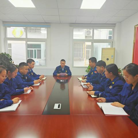 紫阳大队组织召开总队常态化督导反馈问题整改部署会