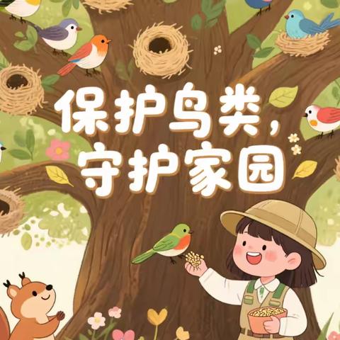 【碱滩小学·少队】保护鸟类 守护家园——渭城区碱滩小学野生动物保护活动