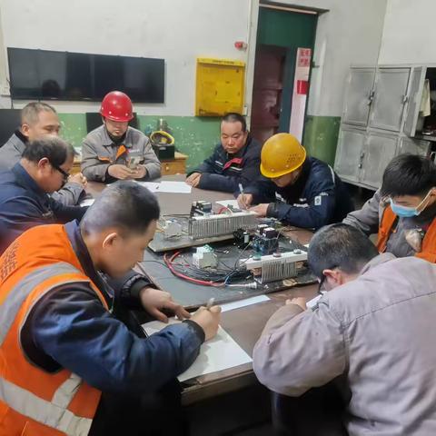 烧结厂电仪技能比武