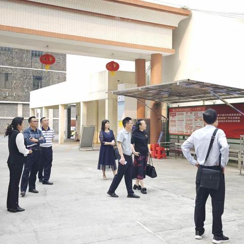 实地视导谱新篇，建言献策促发展              ——记连州镇湟川小学校园文化建设实地视导