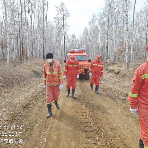 依西肯林场开展巡山清套工作