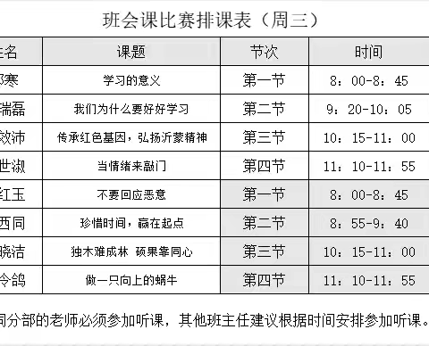 以匠心育人心，以智慧点亮成长——记临沂第二十中学双龙校区第三届班主任节班会课讲课比赛
