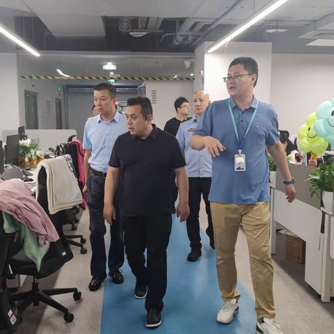 西安市市场监管综合执法支队调研抖音西安工区