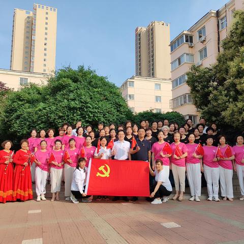 为党旗增辉 为五星添彩---千秋路街道民安社区开展“庆七一”主题活动