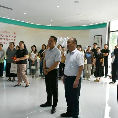 广饶县同和小学党支部开展“党团共建·红韵非遗”庆“七一”主题活动