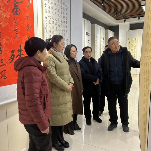 黎城县“翰墨颂古黎 放歌新时代”书画作品展开展