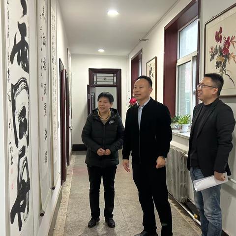 深入学习贯彻习近平文化思想  推动我县文联工作高质量发展 ‍——县委常委、宣传部长冯志波深入文联调研 ‍ ‍ ‍ ‍ ‍