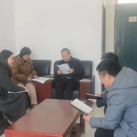 石槽初中党支部3月活动动态