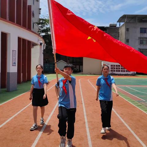 “童心向党有担当，争做侯官好少年”——青口沪屿小学一年级第一批入队仪式活动