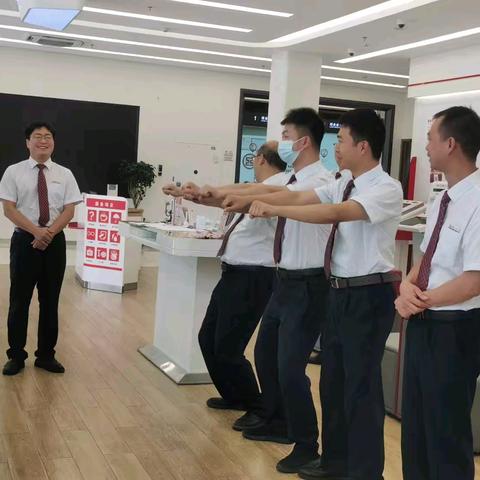 驻马店分行正阳支行总行星级网点创建项目——第二天