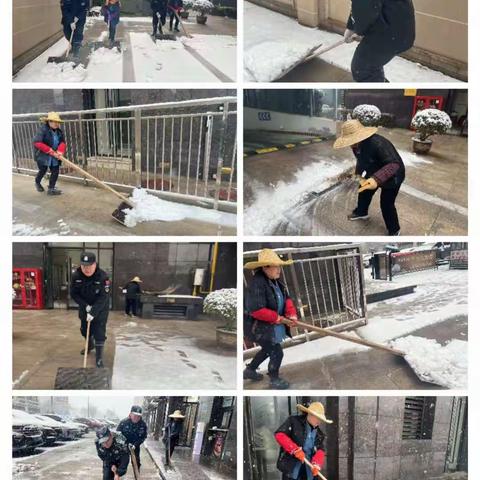 卡布奇诺观澜物业服务中心1月工作报告