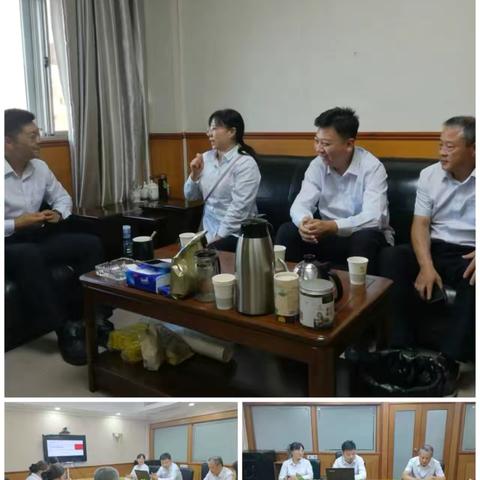 省行李海燕经理一行到新乡分行开展生产故障上报工作调研